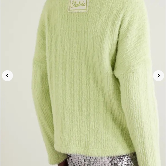 NWT - SIEDRES  Mic Appliquéd Sweater - Picture 3 of 4